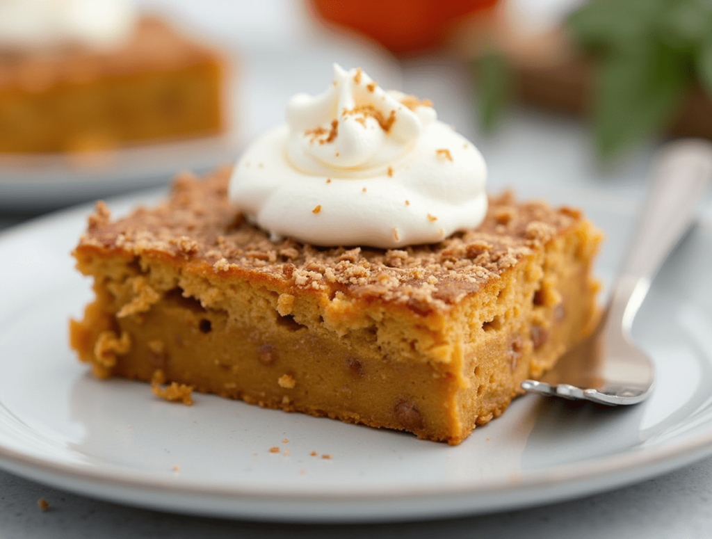 pumpkin cake with yellow cake mix